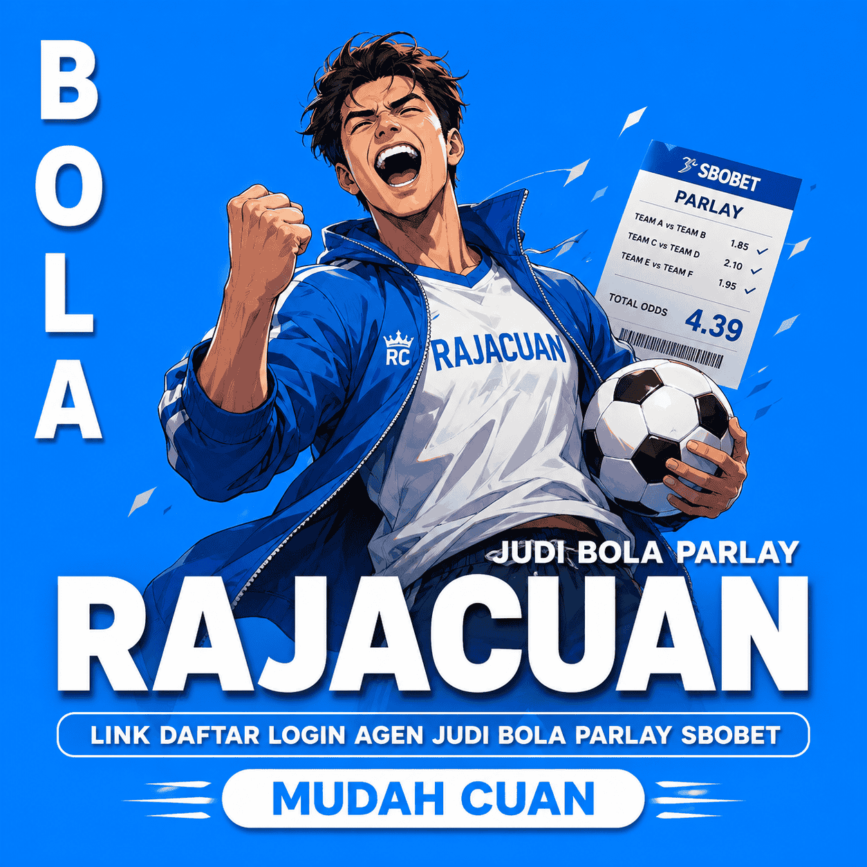 RAJACUANBOLA ⚡ Link Daftar Login Agen Judi Bola Parlay Sbobet Pasaran Terbaik Mudah Cuan